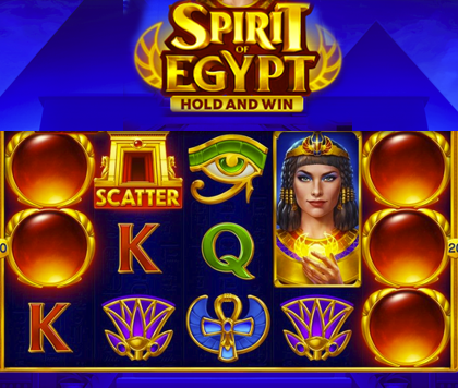 Spirit of Egypt: Hold and Win